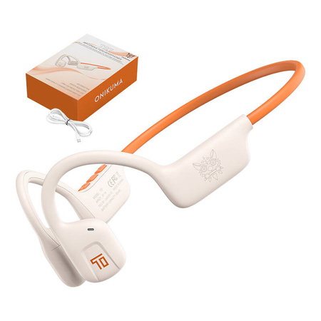 ONIKUMA SŁUCHAWKI BEZPRZEWODOWE TWS DO TELEFONÓW 37 BIAŁE BLUETOOTH 5.0