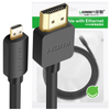 Kabel Ugreen HD127 micro HDMI - HDMI 2.0 1 m - czarny