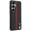 Etui BMW Perforated Stripe Logo MagSafe  do Samsung Galaxy S26 Ultra czerwony