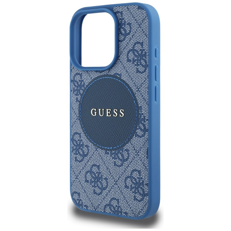 GUESS ETUI TPU POKROWIEC DO IPHONE 16 PRO DO MAGSAFE 4G CIRCLE CLASSIC LOGO
