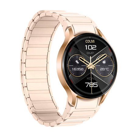 COLMI I28 SMARTWATCH Z MAGNETYCZNYM PASKIEM DO ANDROID IOS KONTROLA FITNESS