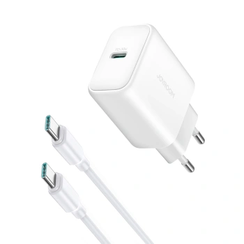 JOYROOM ŁADOWARKA SIECIOWA Z KABLEM C-C 30W DO IPHONE 12 13 14 GALAXY 1M