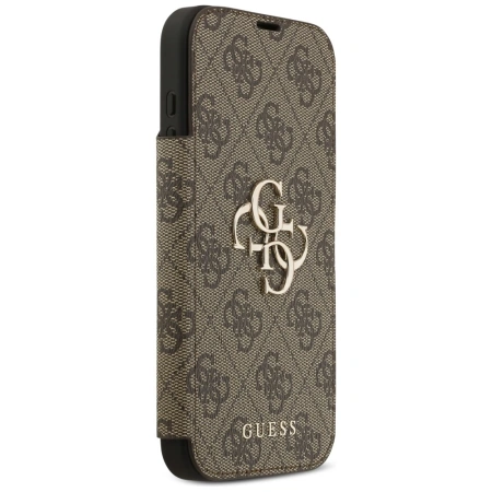 GUESS ETUI BOOK 4G METAL LOGO DO IPHONE 17 PRO MAX POKROWIEC WYSOKA