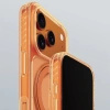 Etui AMAZINGTHING Titan Pro Spin na iPhone 17 Pro kompatybilne z MagSafe - pomarańczowe