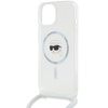 KARL LAGERFELD ETUI DO IPHONE 15 14 13 6.1 CROSSBODY DO MAGSAFE KARL HEAD