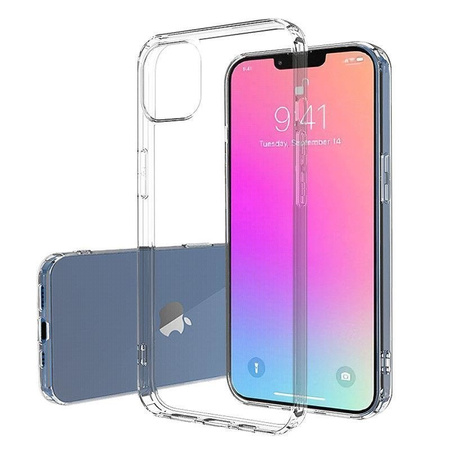 Żelowy pokrowiec etui Ultra Clear 0.5mm Oppo Reno6 4G przezroczysty