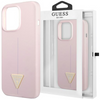 Guess GUHCP13SSLTGU iPhone 13 mini 5,4" fioletowy/purple hardcase Silicone Triangle