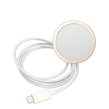 Guess zestaw ładowarka MagSafe + etui do iPhone 14 Pro Max 6,7" niebieskie 4G Print (GUBPP14XH4EACSB )
