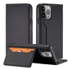 HURTEL MAGNET CARD CASE ETUI DO IPHONE 14 POKROWIEC Z KLAPKĄ MAGNETYCZNY