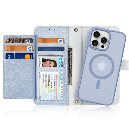 DUX DUCIS ETUI DO IPHONE 15 PRO Z PEWNOŚCIĄ MAGNETYCZNEGO ZAMKNIĘCIA