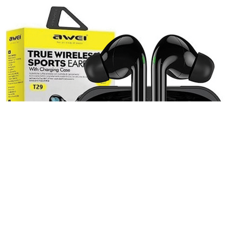 AWEI SŁUCHAWKI T29 TWS BLUETOOTH 5.0 DO TELEFONÓW Z DOKUJĄCĄ STACJĄ