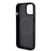 Ferrari FEHMP15SPTEK iPhone 15 6.1" czarny/black hardcase Carbon Metal Logo MagSafe