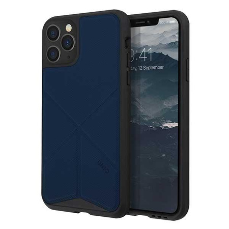 Etui Uniq Transforma na iPhone 11 Pro - niebieskie