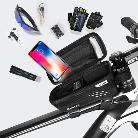 WILDMAN SAKWA HARDPOUCH DO ROWERU MOUNT M WODOODPORNA 500ML NA KIEROWNICĘ