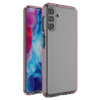 Spring Case pokrowiec żelowe etui z kolorową ramką do Samsung Galaxy A13 5G jasnoróżowy