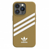 Etui Adidas OR Moulded PU na iPhone 13 Pro / 13 beżowo-złoty/beige-gold 47806
