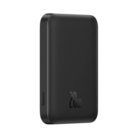 Powerbank bezprzewodowy Baseus Magnetic Wireless Charging 20W z MagSafe i USB-C - czarny
