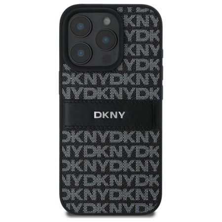 DKNY HARDCASE DO IPHONE 16 PRO MAX 6.9 Z WZOREM STRIPE NA TELEFON Z OCHRONĄ