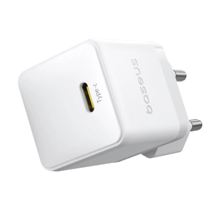 BASEUS ŁADOWARKA SIECIOWA PALM 1C 20W Z KABLEM USB-C 60W DO IPHONE 12 13