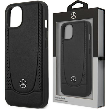 Mercedes MEHCP14MARMBK iPhone 14 Plus 6,7" czarny/black hardcase Leather Urban
