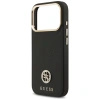 GUESS ETUI GRAINED STRASS LOGO DO IPHONE 17 PRO MAGSAFE Z LUKSUSOWYM