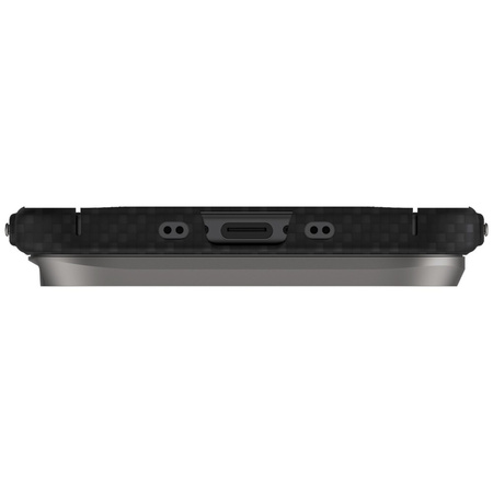 Etui UNIQ Keva EDGE do iPhone Air        Magclick Charging czarny