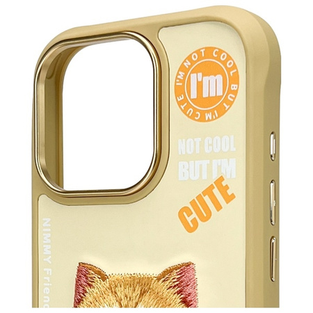 NIMMY ETUI DO IPHONE 16 PRO 6.3 COOL CUTE CAT DESIGN Z OCHRONĄ PRZED ZADARĆ