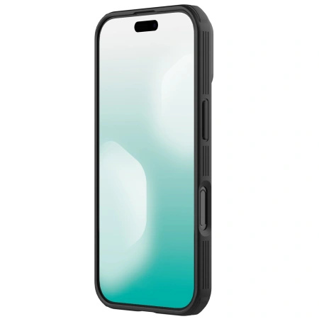 Etui Nillkin CamShield Pro kompatybilne z MagSafe na iPhone 17 Air - przezroczyste czarne