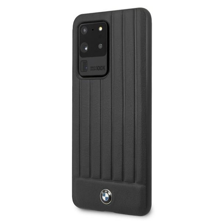 Etui hardcase BMW BMHCS69POCBK S20 Ultra G988 czarny/black Signature