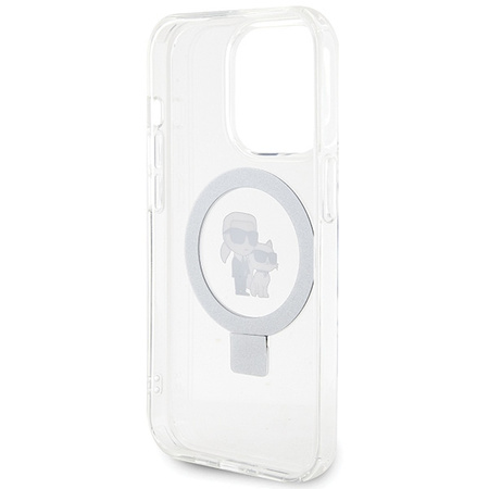 KARL LAGERFELD ETUI DO IPHONE 14 PRO 6.1 HARDCASE RING STAND DO MAGSAFE