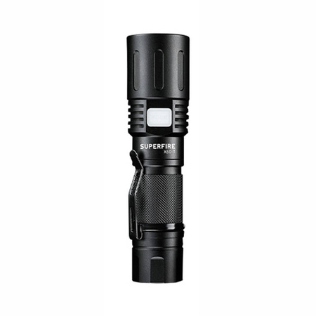 SUPERFIRE LATARKA X60-T 1500LM DO AKTYWNOŚCI OUTDOOROWYCH Z ŁADOWANIEM USB