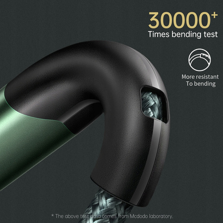 MCDODO KABEL USB-C SZYBKIE ŁADOWANIE DO SAMSUNG ŁADOWARKA USB TYP C LED 1M