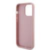 Guess GUHCP15LHG4SGP iPhone 15 Pro 6.1" różowy/pink hardcase Glitter Script Big 4G