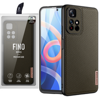 Dux Ducis Fino etui pokrowiec pokryty nylonowym materiałem Xiaomi Redmi Note 11 Pro+ 5G (China) / 11 Pro 5G (China) / Mi11i HyperCharge / Poco X4 NFC 5G zielony