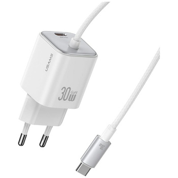 USAMS ŁADOWARKA 30W GAŃ DO LIGHTNING IPHONE 11 12 13 14 15 SZYBKA ŁADOWARKA