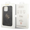 Guess GUHCP15L4GMGGR iPhone 15 Pro 6.1" szary/grey hardcase 4G Big Metal Logo