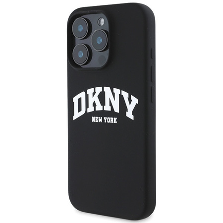 DKNY POKROWIEC HARDCASE DO IPHONE 16 PRO MAX DO MAGSAFE Z SILIKONOWYM LOGO