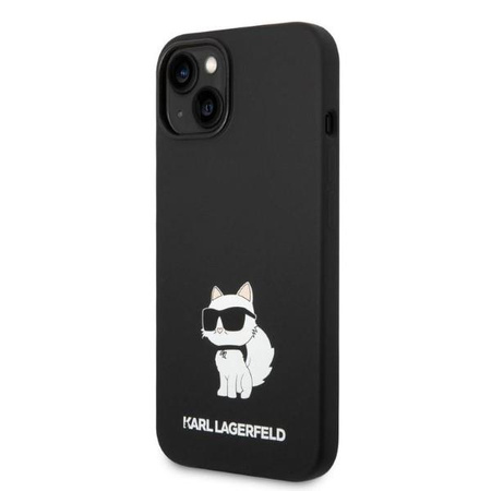 Karl Lagerfeld KLHCP14MSNCHBCK iPhone 14 Plus 6,7" hardcase czarny/black Silicone Choupette