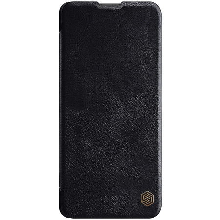 Nillkin Qin Case etui do Xiaomi Redmi Note 11 Pro+ (China) / Redmi Note 11 Pro (China) / Mi11i HyperCharge osłona na aparat kabura pokrowiec obudowa z klapką czarny