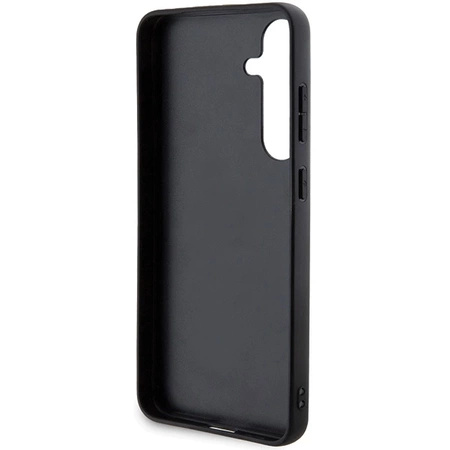 Etui Karl Lagerfeld Saffiano Karl&Choupette Metal Pin na Samsung Galaxy S24 - czarne