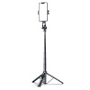 Wozinsky Selfie stick WC1Y30S teleskopowy tripod 1.3m z uchwytem na telefon - czarny