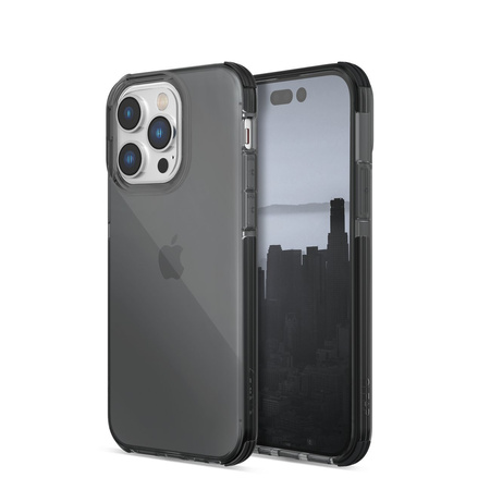 Raptic X-Doria Clear Case etui iPhone 14 Pro pancerny pokrowiec szary