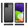HURTEL ETUI CARBON CASE DO SAMSUNG A03S OCHRONA ELASTYCZNE ANTYWSTRZĄSOWE