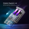 JOYROOM SŁUCHAWKI BEZPRZEWODOWE TWS DO TELEFONÓW Z LED ICE LENS SERIE BIAŁE