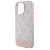 Etui Guess 4G Stripe Collection na iPhone 14 Pro - różowe