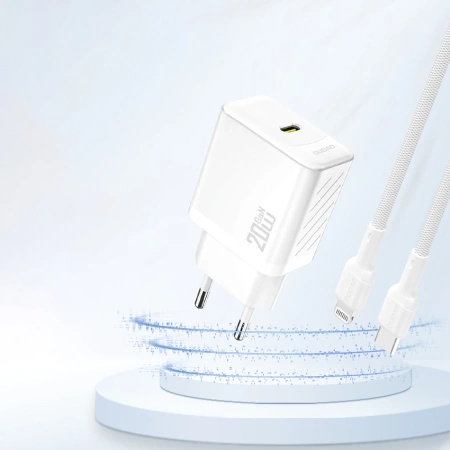 DUDAO ŁADOWARKA GAŃ PD20W USB-C DO TELEFONÓW IPHONE GALAXY NOTE 10W SZYBKIE