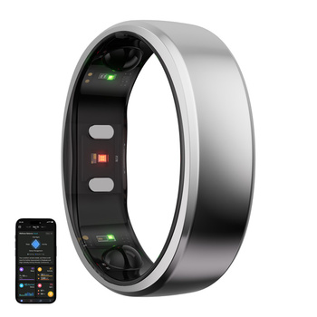 Smartring RINGCONN Gen 2 RCA-01 rozmiar 8 (srebrny)