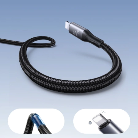 JOYROOM KABEL USB-C LIGHTNING DO APPLE IPHONE IPAD 2M 30W SZYBKIE