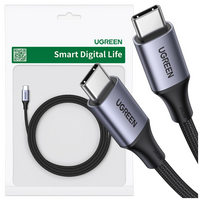 Kabel Ugreen US316 USB-C / USB-C 480Mb/s 5A 0.5m - szary