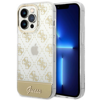 GUESS CASE HARD DO IPHONE 14 PRO 6,1 4G ZWÓR LOGO SCRIPT PATTERN